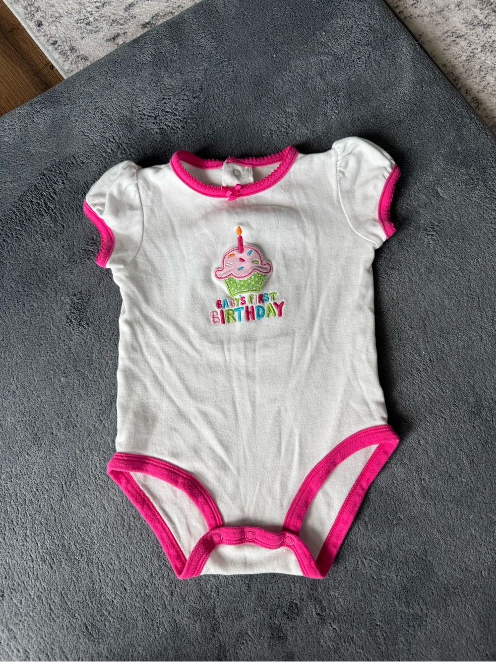 Carter's First Birthday Onesie Bodysuit